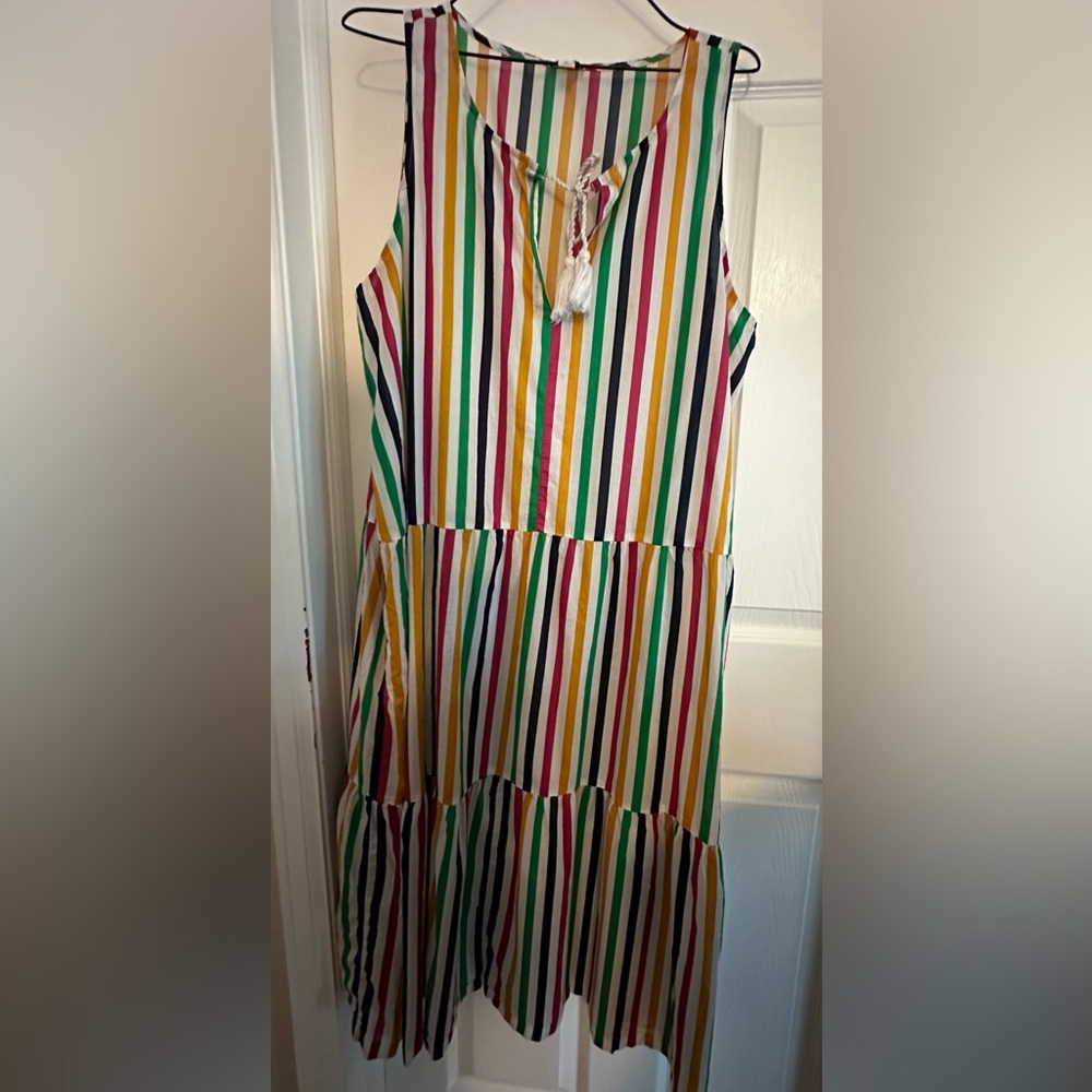 J CREW summer dress size L